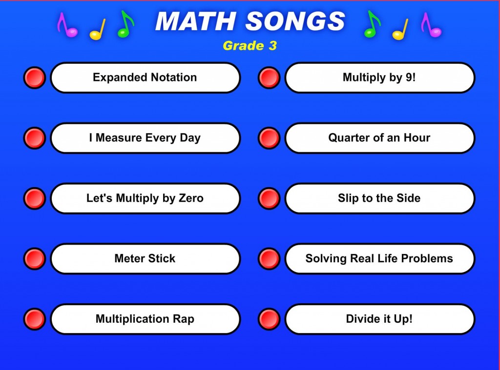 Maths songs